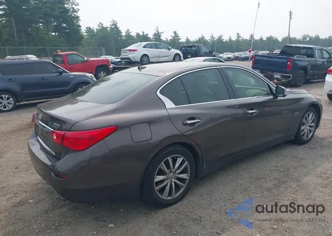 2017 Infiniti Q50 3.0T Premium from USA, damaged, VIN JN1EV7AR6HM833788